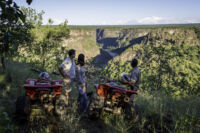 Explore the spectacular Batoka Gorge scenery on all-terrain quad bikes